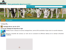 Tablet Screenshot of bovec.fr